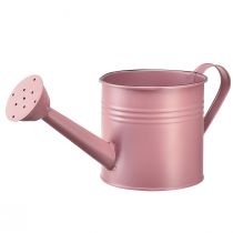 Artikel Dekorativ vandkande pink metal plantekasse Ø13,5cm H12,5cm