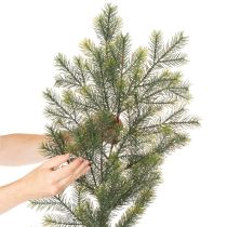 Artikel Kunstig grangren-guirlande til kreativ blomsterdekoration, 175 cm