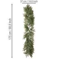 Artikel Kunstig grangren-guirlande til kreativ blomsterdekoration, 175 cm