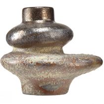 Artikel Dekorativ vase keramisk metallic look dekorativ vase 19×18×16cm