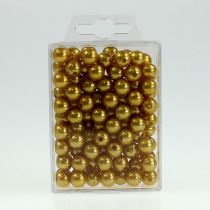 Artikel Dekorative perler Ø10mm guld 115 stk