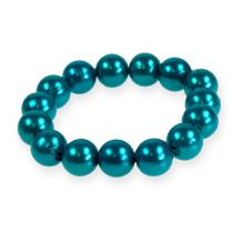 Artikel Dekorative perler Ø10mm turkis 115 stk