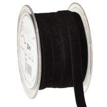 Artikel Dekorative bånd fløjl sort 10mm 20m