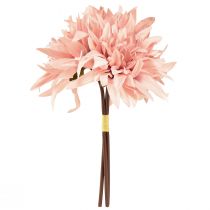 Artikel Dekorative blomster dahlia kunstig pink blomst Ø15cm L28cm 3 stk.