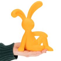 Artikel Dekorativ påskehare af plastik, ideel som dekoration og gaveidé, 20 cm, 2 stk.
