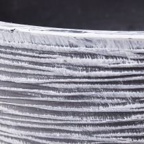 Artikel Dekorativ skål rund planteskål grå sort Ø35cm H18cm