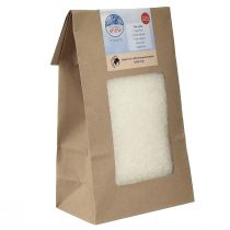 Artikel Dekorativ snehvide lavet af majs 100% biobaseret materiale 20g
