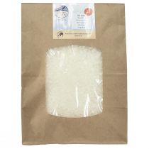 Artikel Dekorativ snehvid majs 100% biobaseret materiale 40g