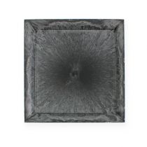 Plastplade 20 cm x 20 cm firkantet antracit 6stk