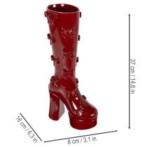 Artikel Dekorativ vase-støvle med sløjfedesign 37 cm