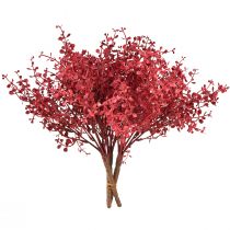 Artikel Eukalyptusbusk rød kunstig plante eukalyptus 28cm 3stk