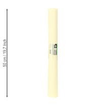 Artikel Blomstercrepepapir, champagnefarvet, 50 x 250 cm, 5 stk.