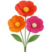 Artikel Florist crepepapir lys orange 50x250cm
