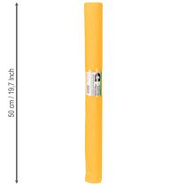 Artikel Blomsterhandler crepepapir solgul 50x250cm