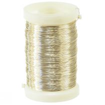 Artikel Blomsterhandler tråd myrtråd champagne 0,30mm 100g 3 stk
