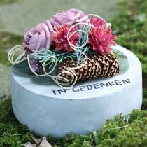 Artikel Skumrose Ø10cm gammelrosa 8 stk