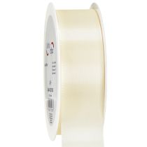 Artikel Gavebånd og dekorativt bånd taftbånd cremefarvet 40mm 50m