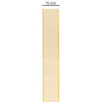 Artikel Prikket gavebånd, perfekt finish til gavepakker og gaveæsker, 1,5 cm bredt, 20 m langt