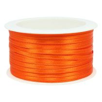Artikel Satinbånd gavebånd dekorativt bånd orange 3mm × 50m
