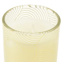 Artikel Gavesæt rumduft duftlys i glas vanilje duft