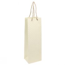Artikel Gavepose til flasker papircreme 12×9×36cm 1 stk