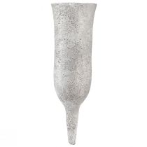 Artikel Gravvase polyresin engle motiv vase til indstik H29cm