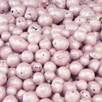 Artikel Strålende dekorative perler 4mm - 8mm lergranulat pink 1l
