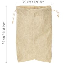 Artikel Jutepose 20×10 cm H30 cm Gavepose