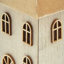 Artikel Lysestage julehus til pindelys 14,5cm 2stk