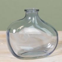 Artikel Lille glasvase klar moderne minivase glas blå 11×6×10 cm 3 stk.