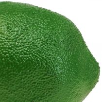 Kunstig lime deco frugt Kunstig frugt Ø6cm L9cm