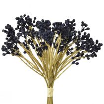 Artikel Kunstige bær blå kunstige planter 28cm 12 stykker i en flok