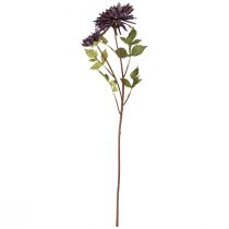 Artikel Kunstig krysantemum 2 blomster lilla Ø5/11cm L70cm
