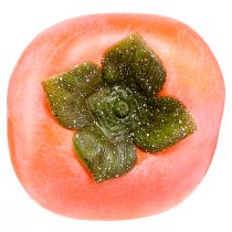 Artikel Kunstig persimmon frugt dekorativ kunstig frugt Ø8cm H5,5cm