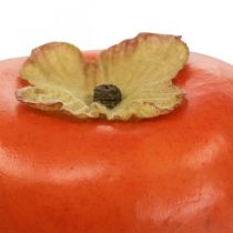 Kunstig persimmon frugt frugt deco kunstig frugt Ø8cm H6cm