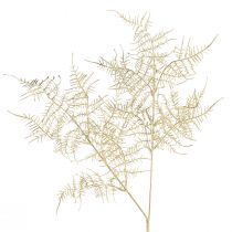 Artikel Kunstig bregne julepynt bregne champagne 54cm 2stk