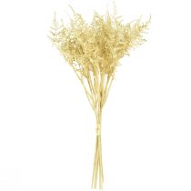 Artikel Kunstig bregne som bleget L34cm 12 stk 2 bundt