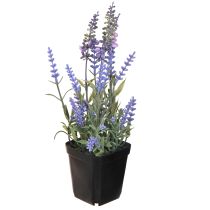 Artikel Kunstig lavendel i potteblomstrende kunstige planter 25cm