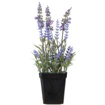 Artikel Kunstig lavendel i potteblomstrende kunstige planter 25cm