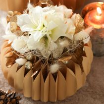Artikel Kunstige hvide tigerliljeblomster til vaser og arrangementer, 29 cm bundt med 6 stk.