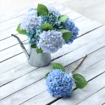 Artikel Kunstige blomster dekoration hortensia kunstig blå 69cm