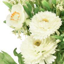 Artikel Kunstige blomster dekoration kunstig blomsterbuket Jasmin Bellis kunstig 30cm