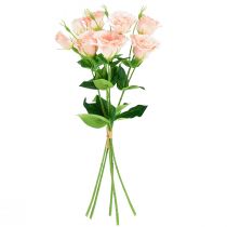 Artikel Kunstige blomster Eustoma Lisianthus pink 52cm 5 stk