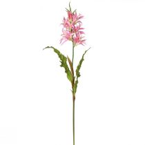 Artikel Kunstige blomster, silke blomster dekorativ lilje pink 97cm