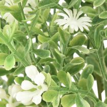 Artikel Kunstige blomster hvid Kunstig blomsterbuket isplante hvid 26cm