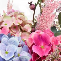 Artikel Kunstig blomsterbuket kunstig hortensia kunstige blomster 50cm