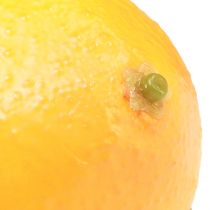 Artikel Middelhavs dekorativ citron kunstig citron Ø6,5cm 9cm