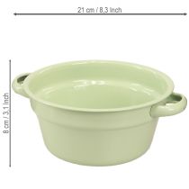 Artikel Metal dekorativ skål, pastelfarvet, Ø17 cm H8 cm, 4 stk.