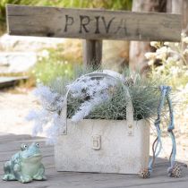 Artikel Metalpose, moderne, behagelig atmosfære til indendørs og udendørs brug, 28 cm