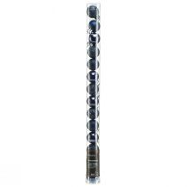 Artikel Mini julekugler blå brudsikker blanding Ø3cm 14 stk